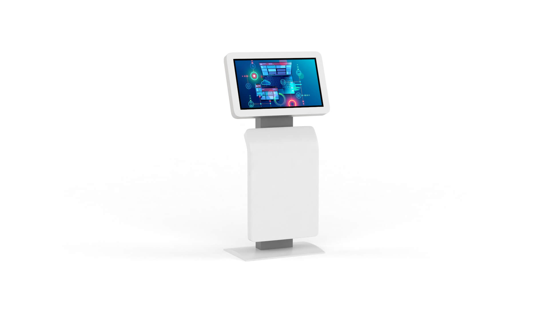 Electronic Kiosk Collection 3D Model