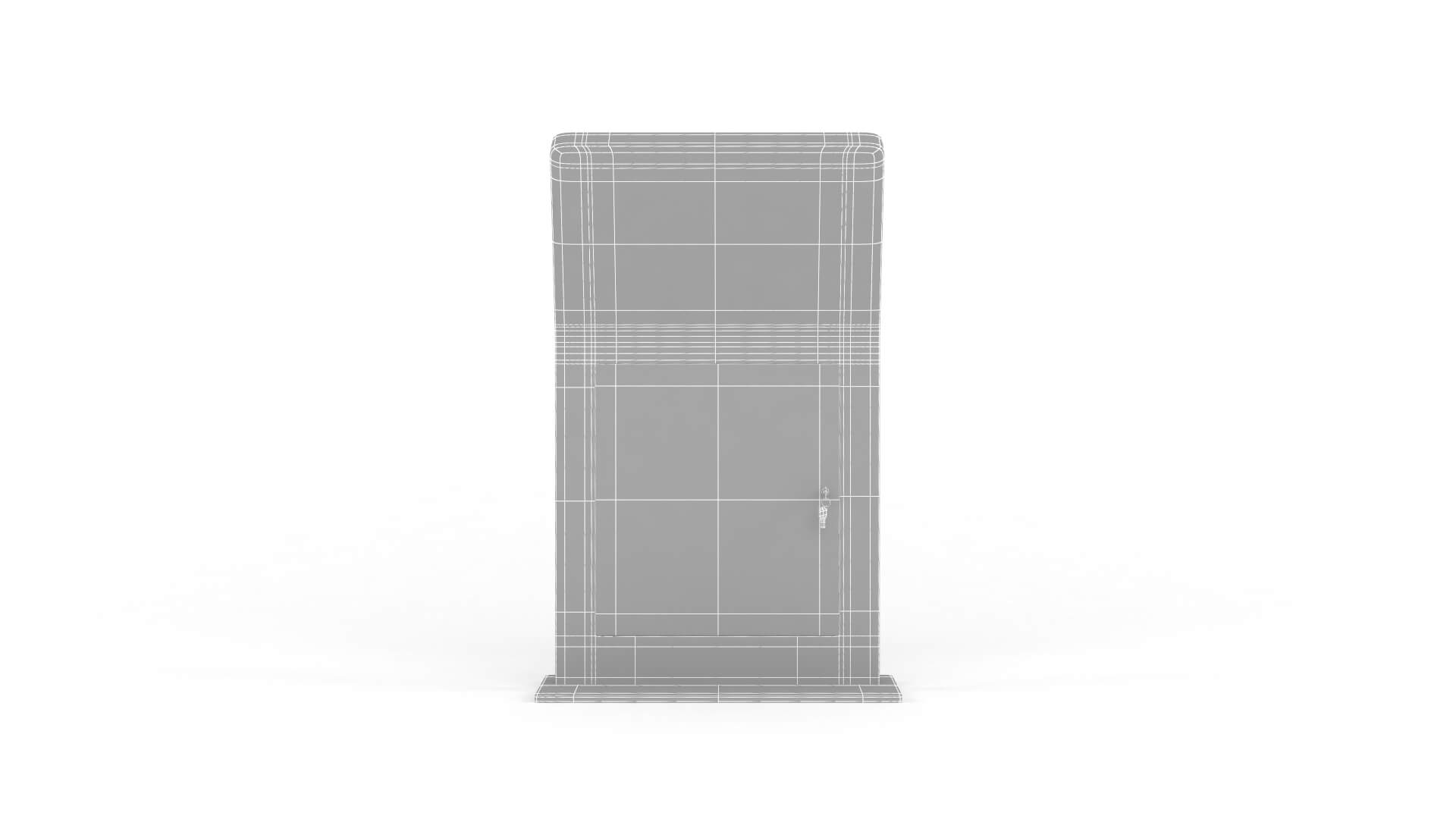 Electronic Kiosk Collection 3D Model