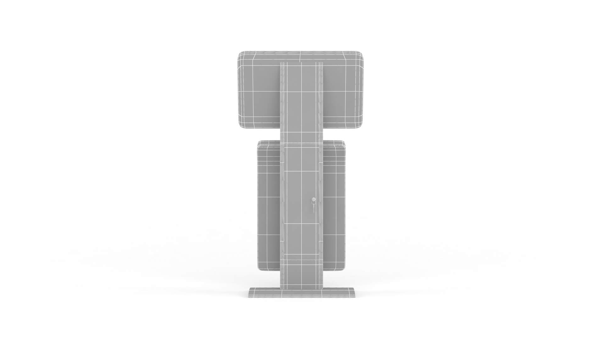 Electronic Kiosk Collection 3D Model