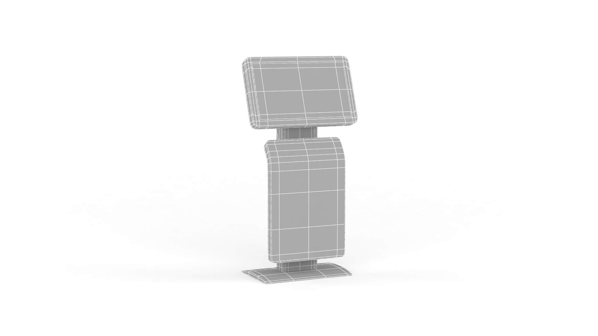 Electronic Kiosk Collection 3D Model