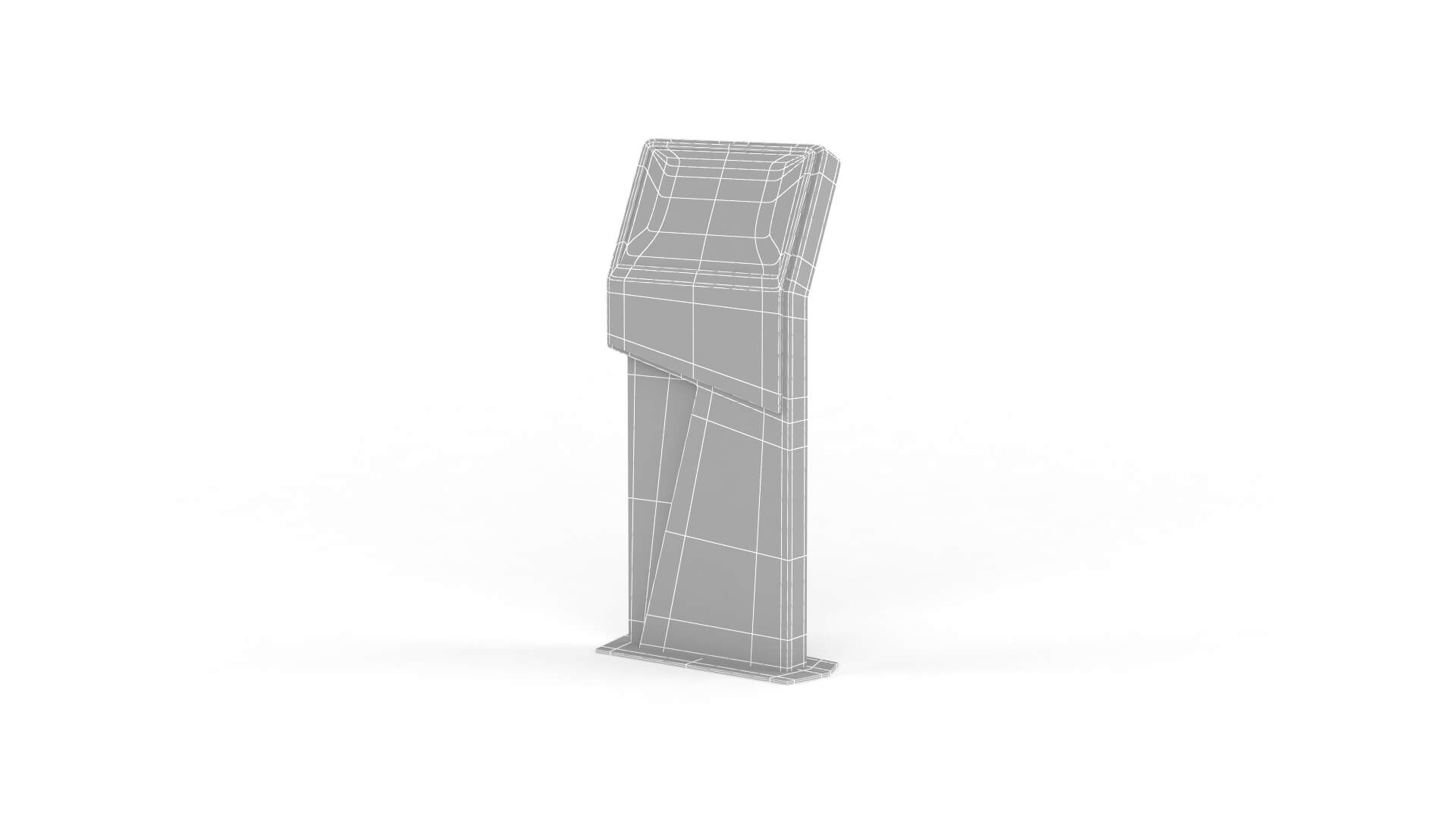 Electronic Kiosk Collection 3D Model