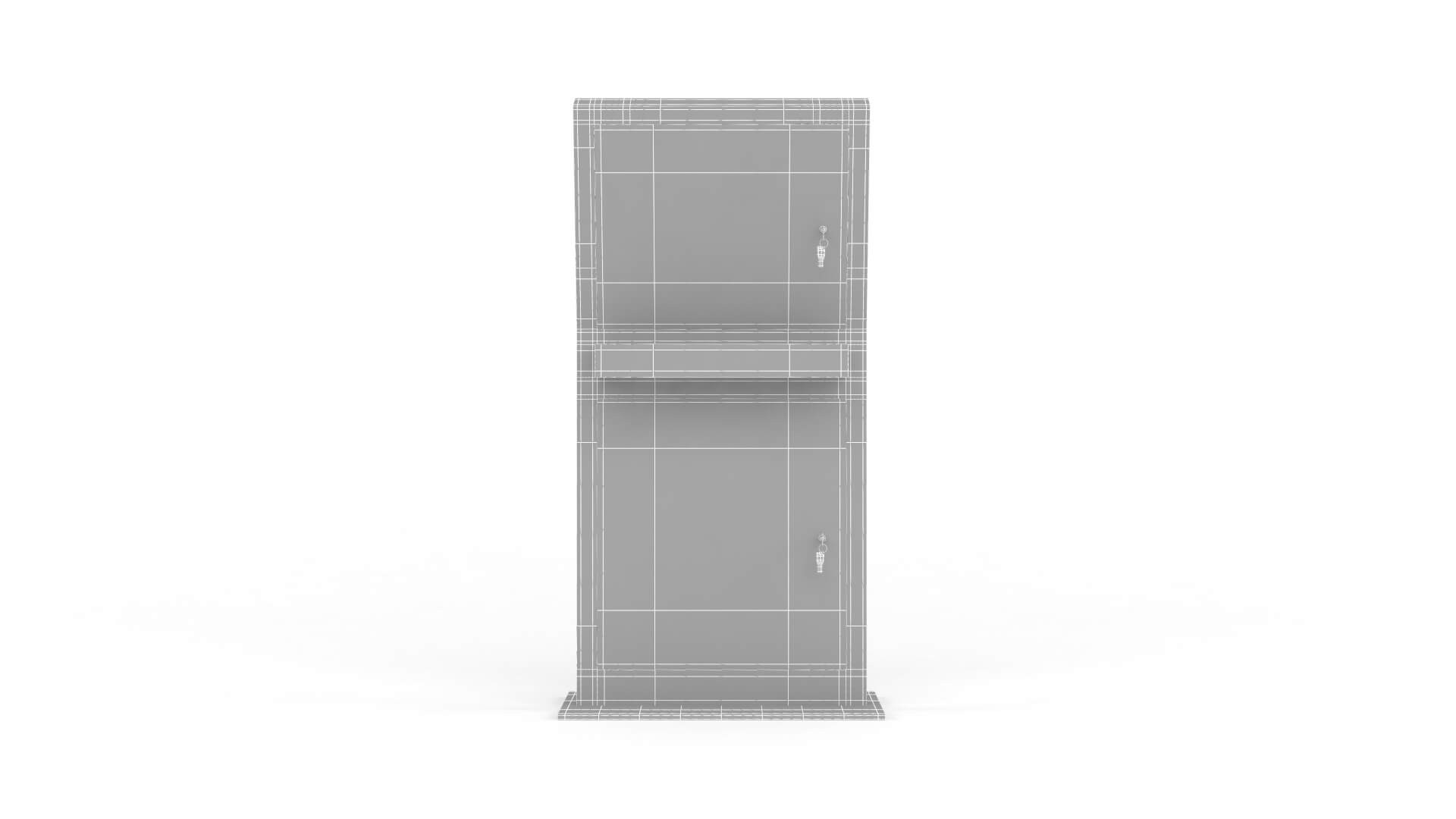 Electronic Kiosk Collection 3D Model