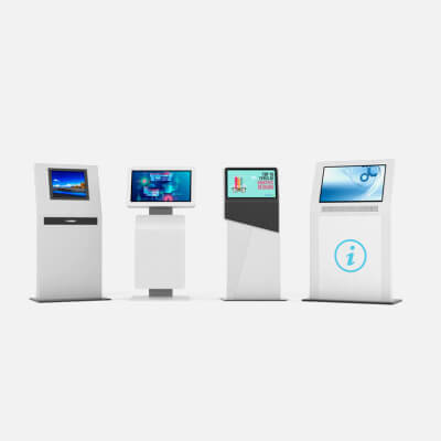 Electronic Kiosk Collection 3D Model
