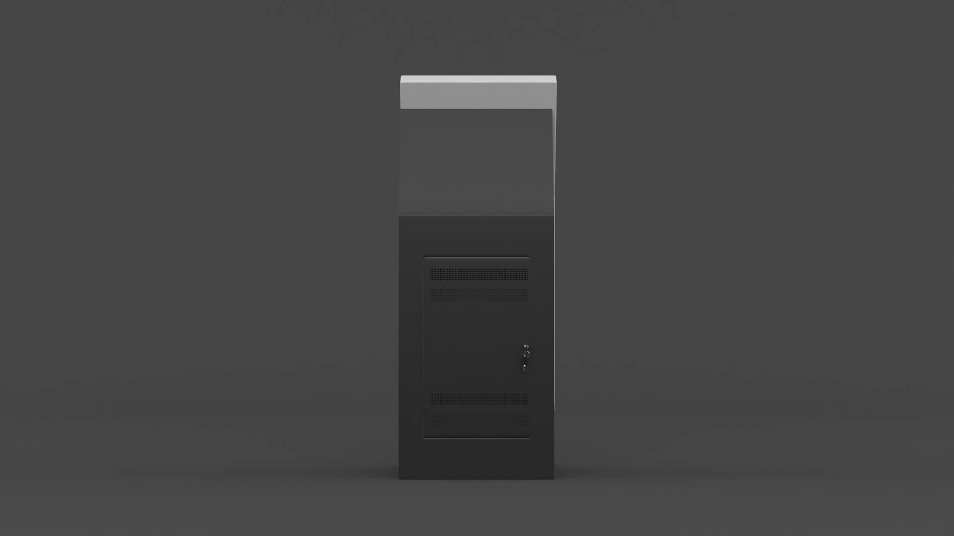 Electronic Kiosk Collection 3D Model