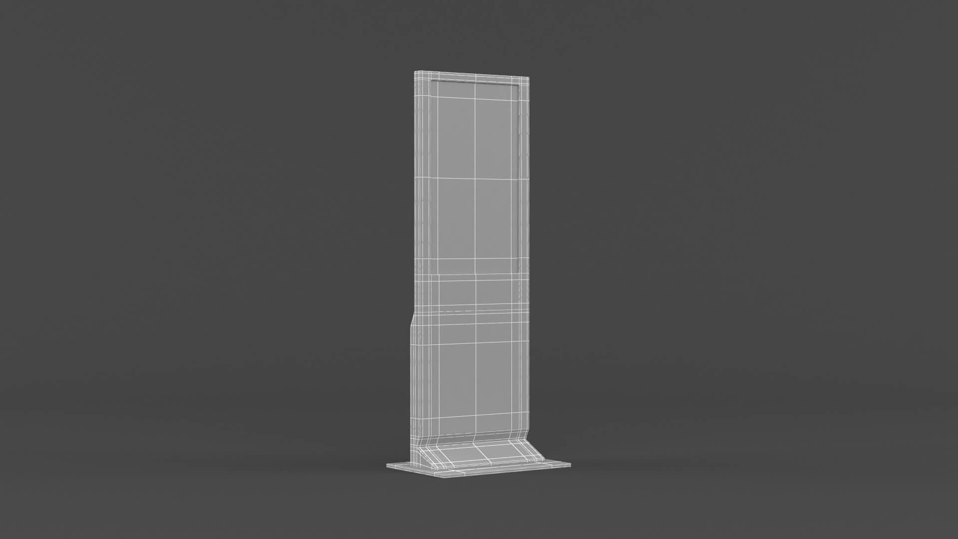 Electronic Kiosk Collection 3D Model