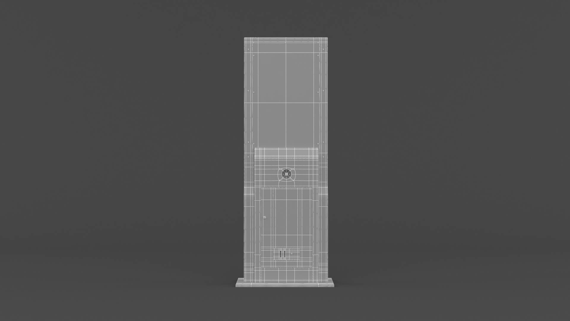 Electronic Kiosk Collection 3D Model