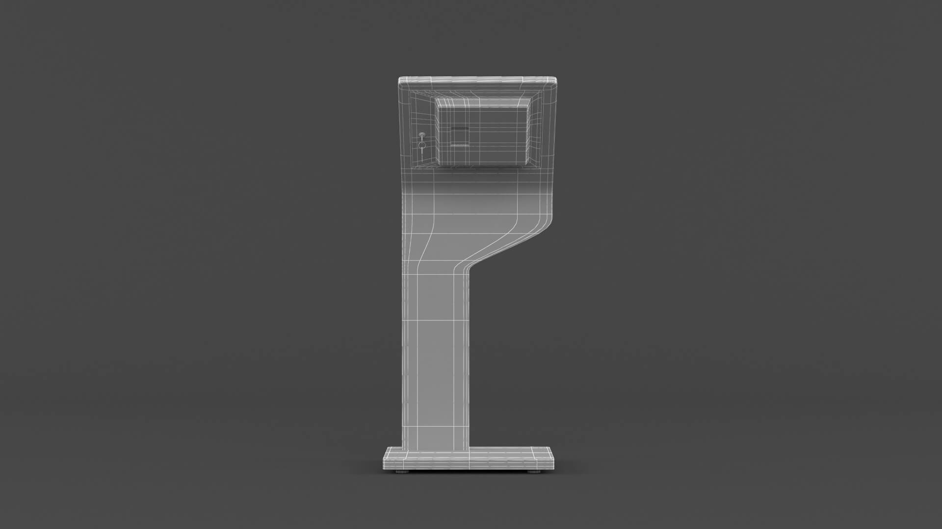 Electronic Kiosk Collection 3D Model