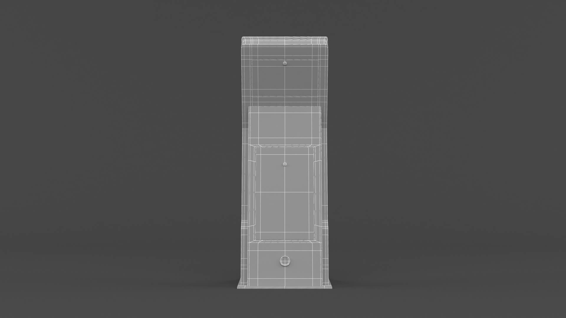 Electronic Kiosk Collection 3D Model