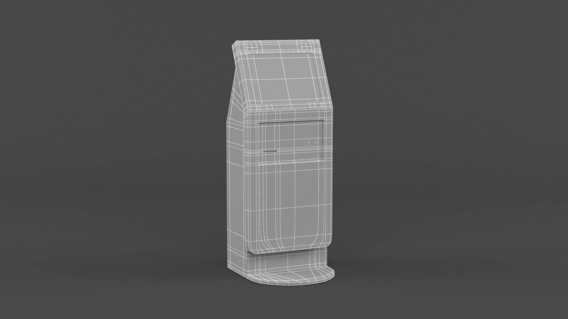 Electronic Kiosk Collection 3D Model