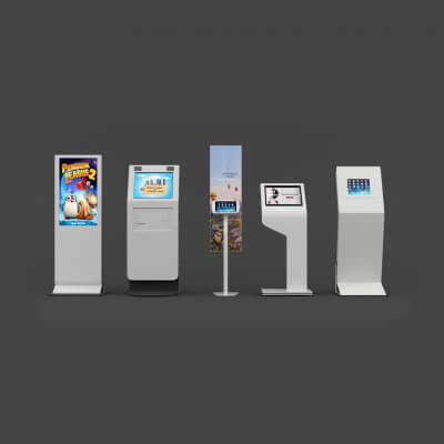 Electronic Kiosk Collection 3D Model