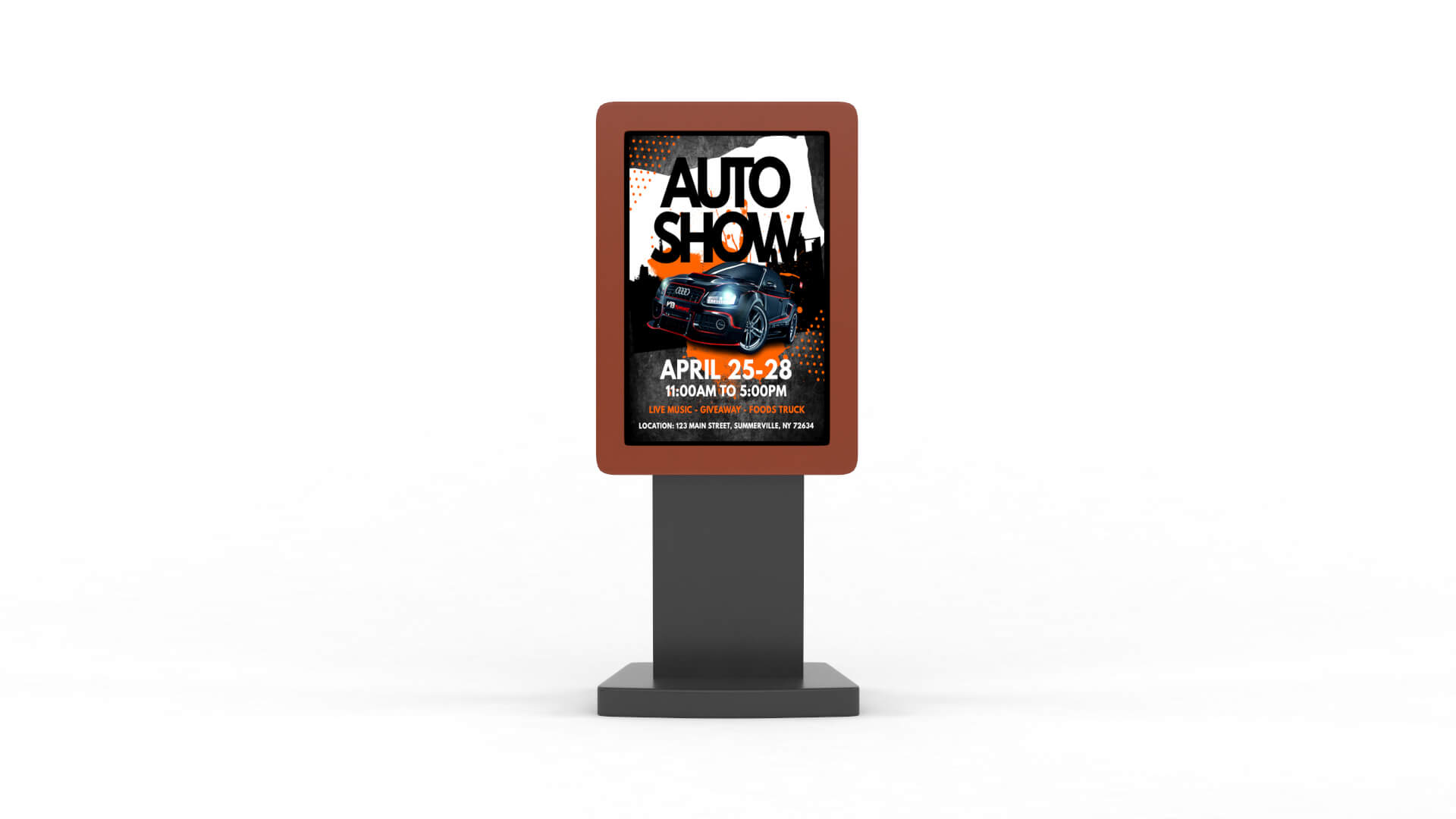 Electronic Kiosk Collection 3D Model
