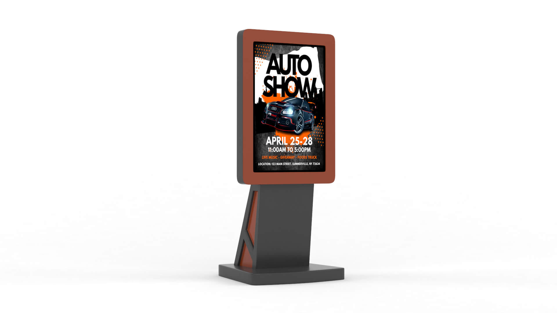 Electronic Kiosk Collection 3D Model