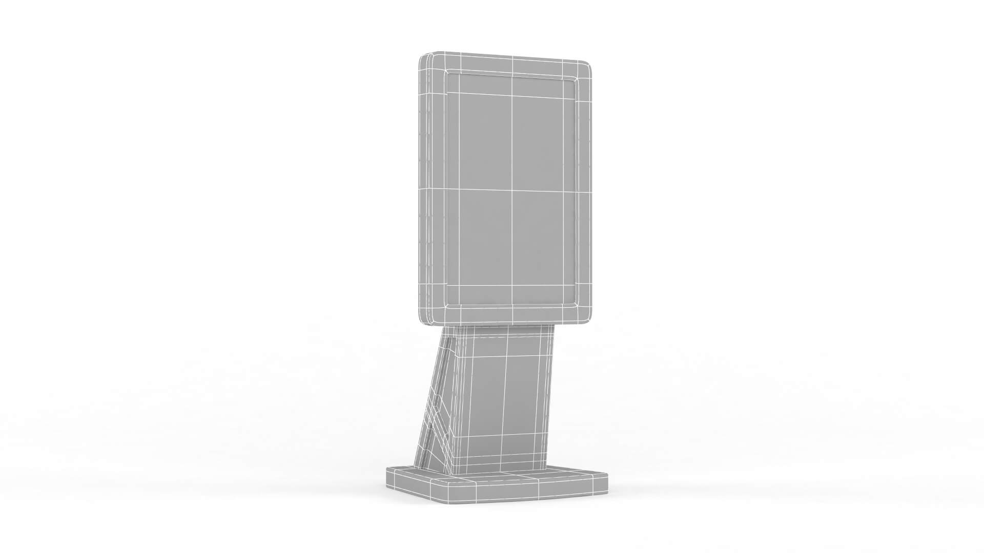 Electronic Kiosk Collection 3D Model