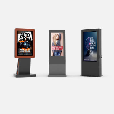 Electronic Kiosk Collection 3D Model