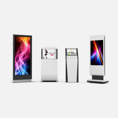 Electronic Kiosk Collection 3D Model