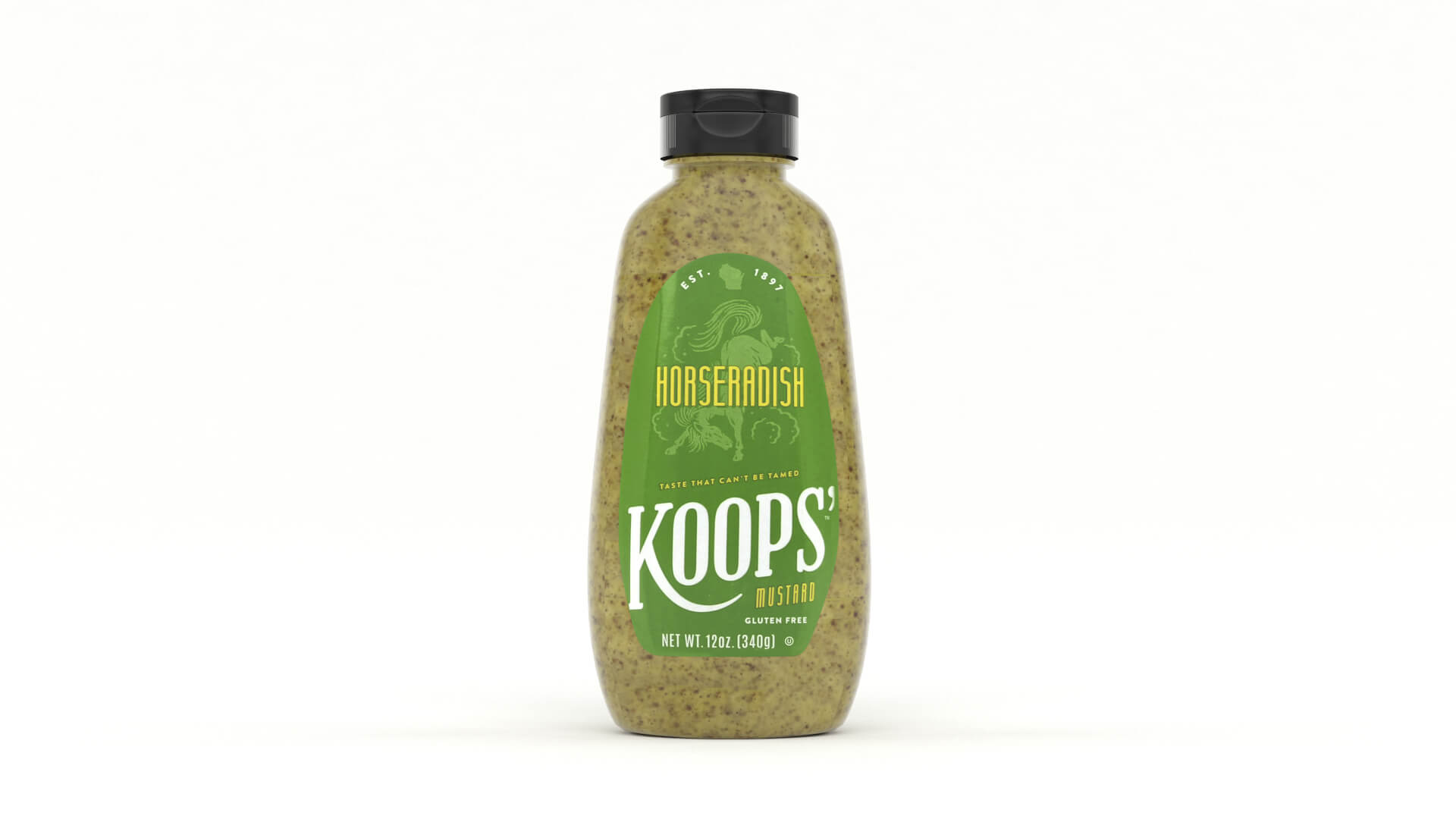 Organic Dijon Mustard 3D Model