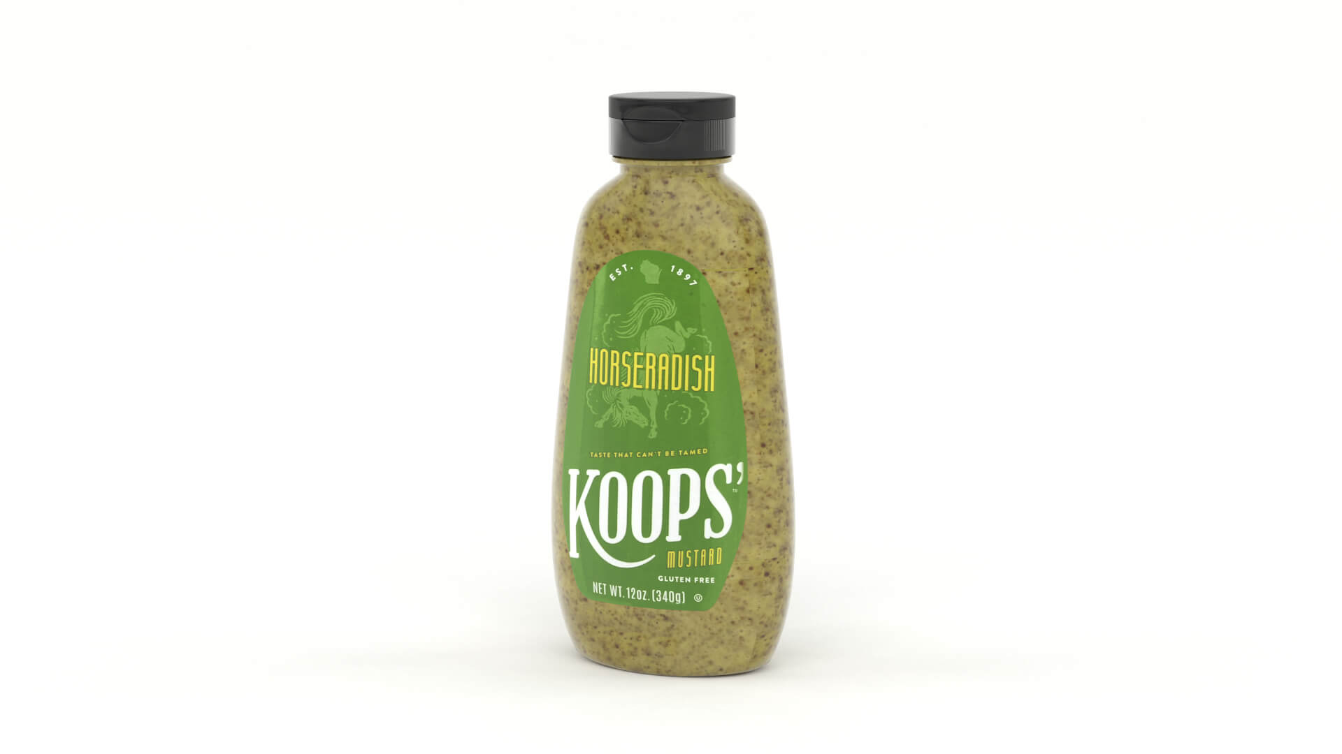 Organic Dijon Mustard 3D Model