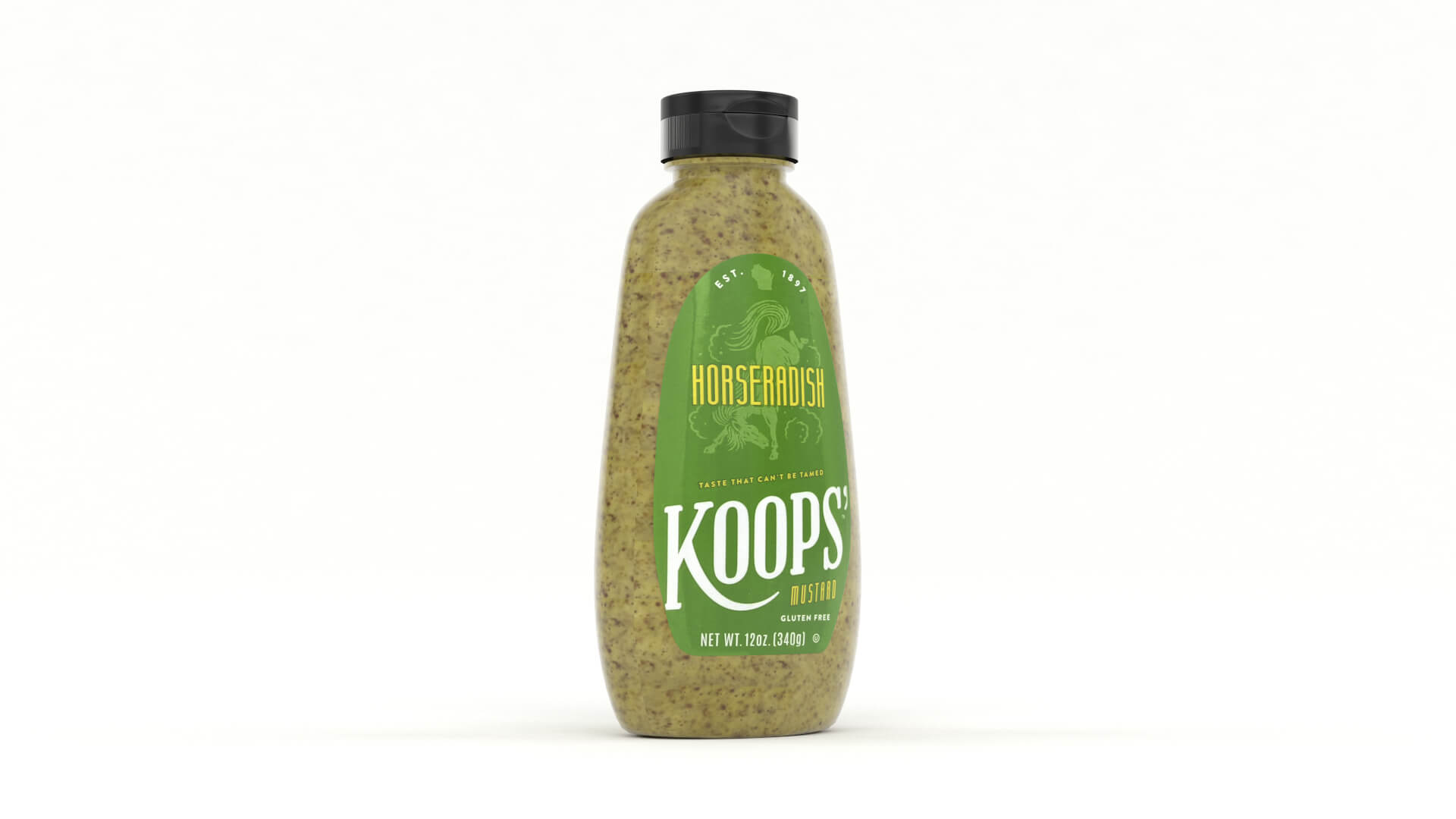 Organic Dijon Mustard 3D Model