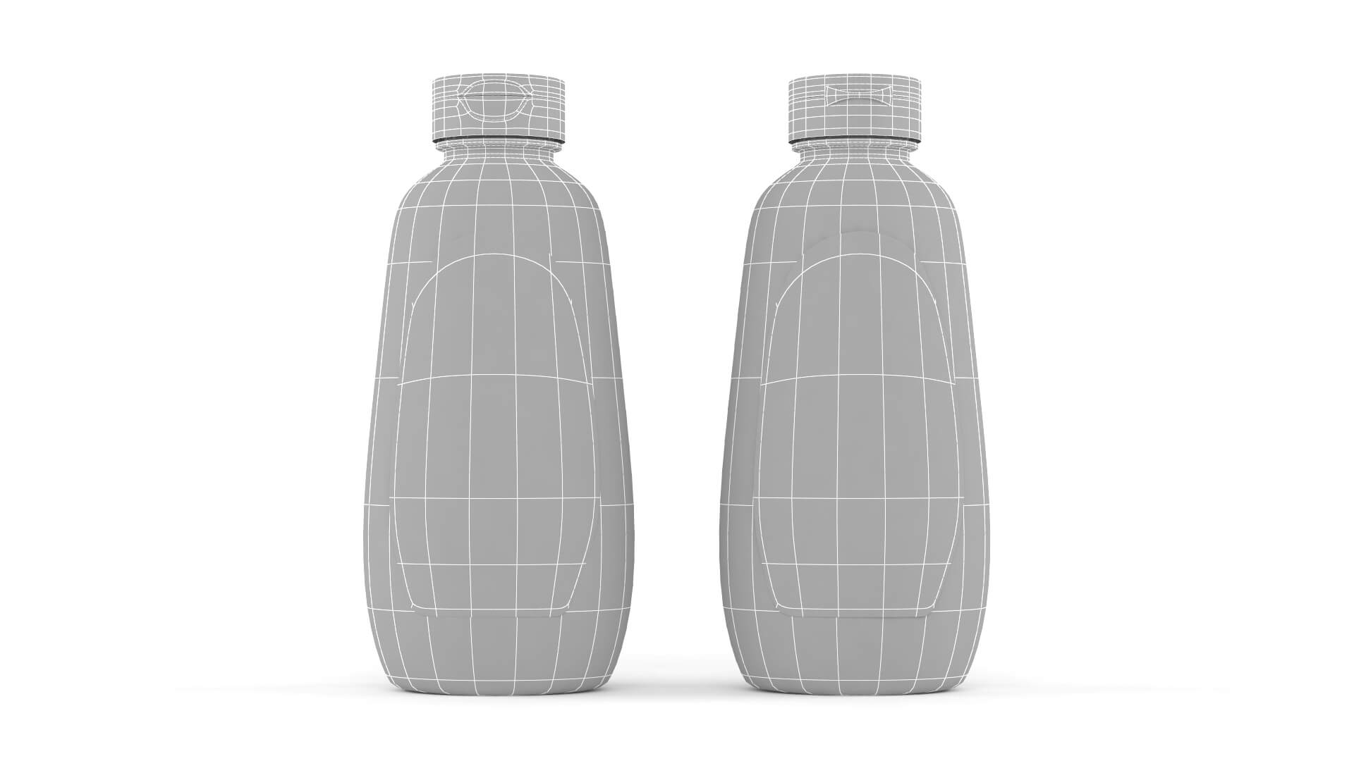 Organic Dijon Mustard 3D Model