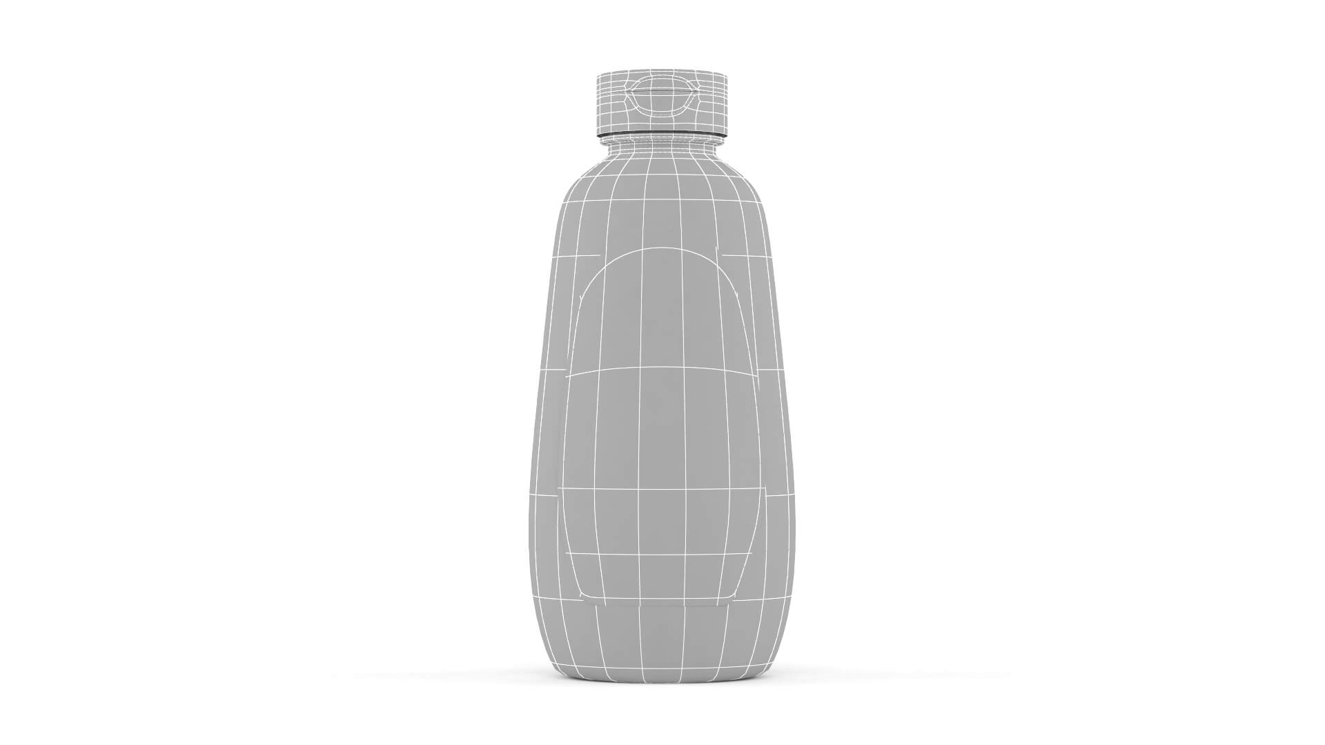 Organic Dijon Mustard 3D Model
