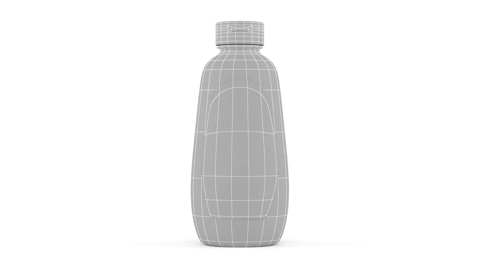 Organic Dijon Mustard 3D Model