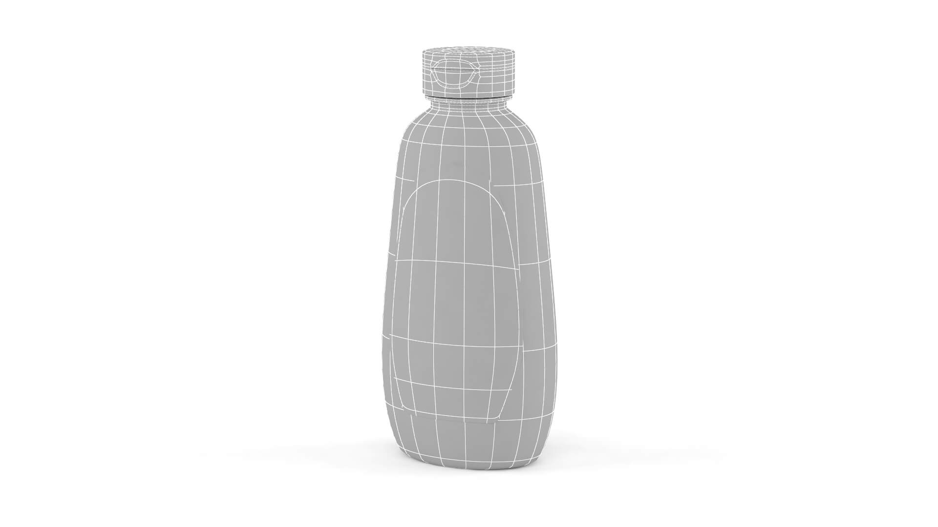 Organic Dijon Mustard 3D Model