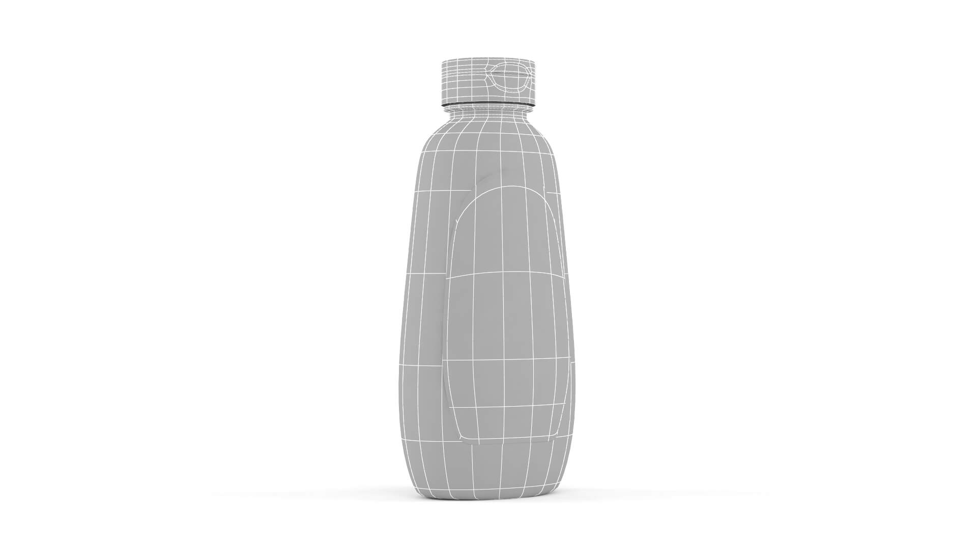 Organic Dijon Mustard 3D Model