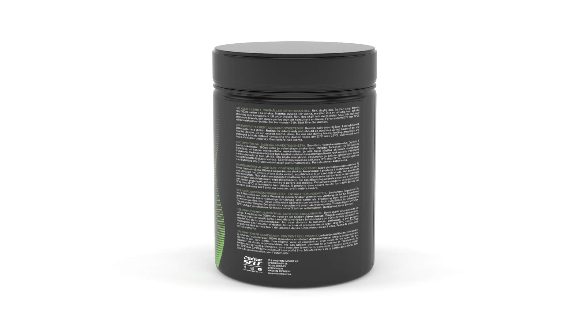 Protein Powder Collection 3D Model