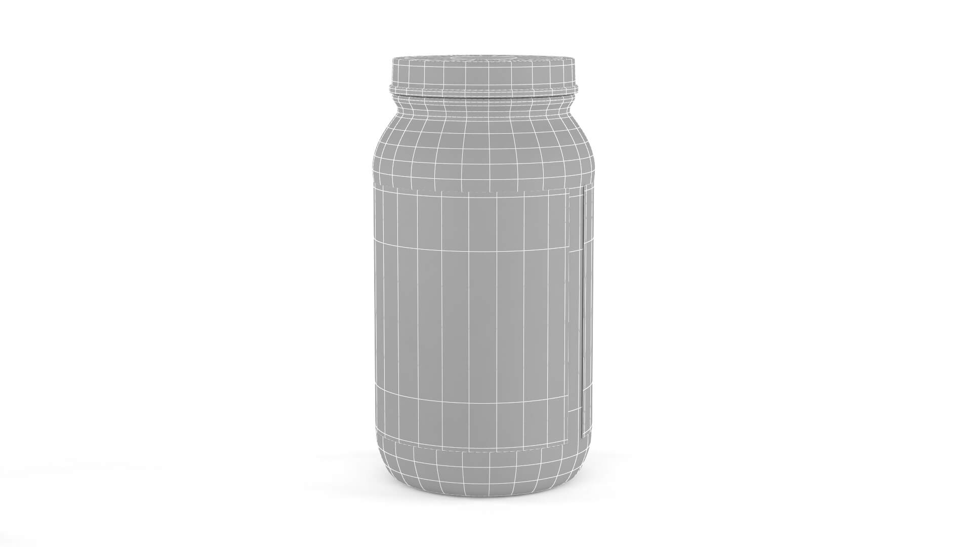 Protein Powder Collection 3D Model