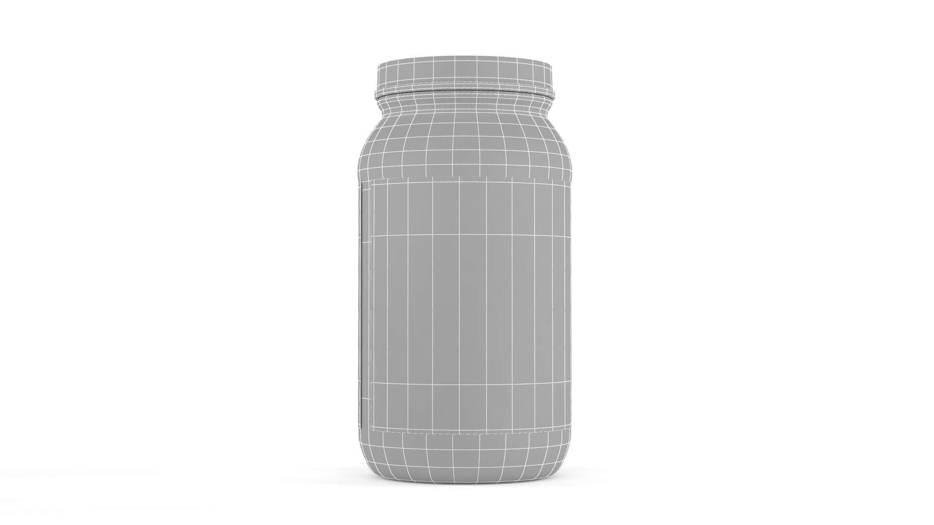 Protein Powder Collection 3D Model