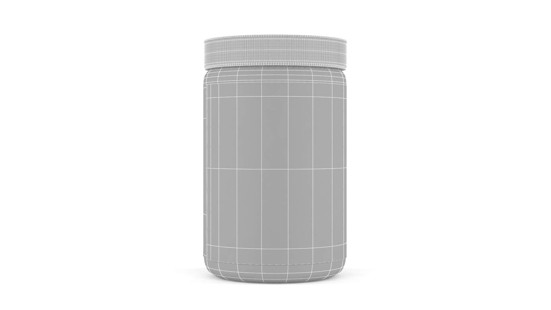 Protein Powder Collection 3D Model