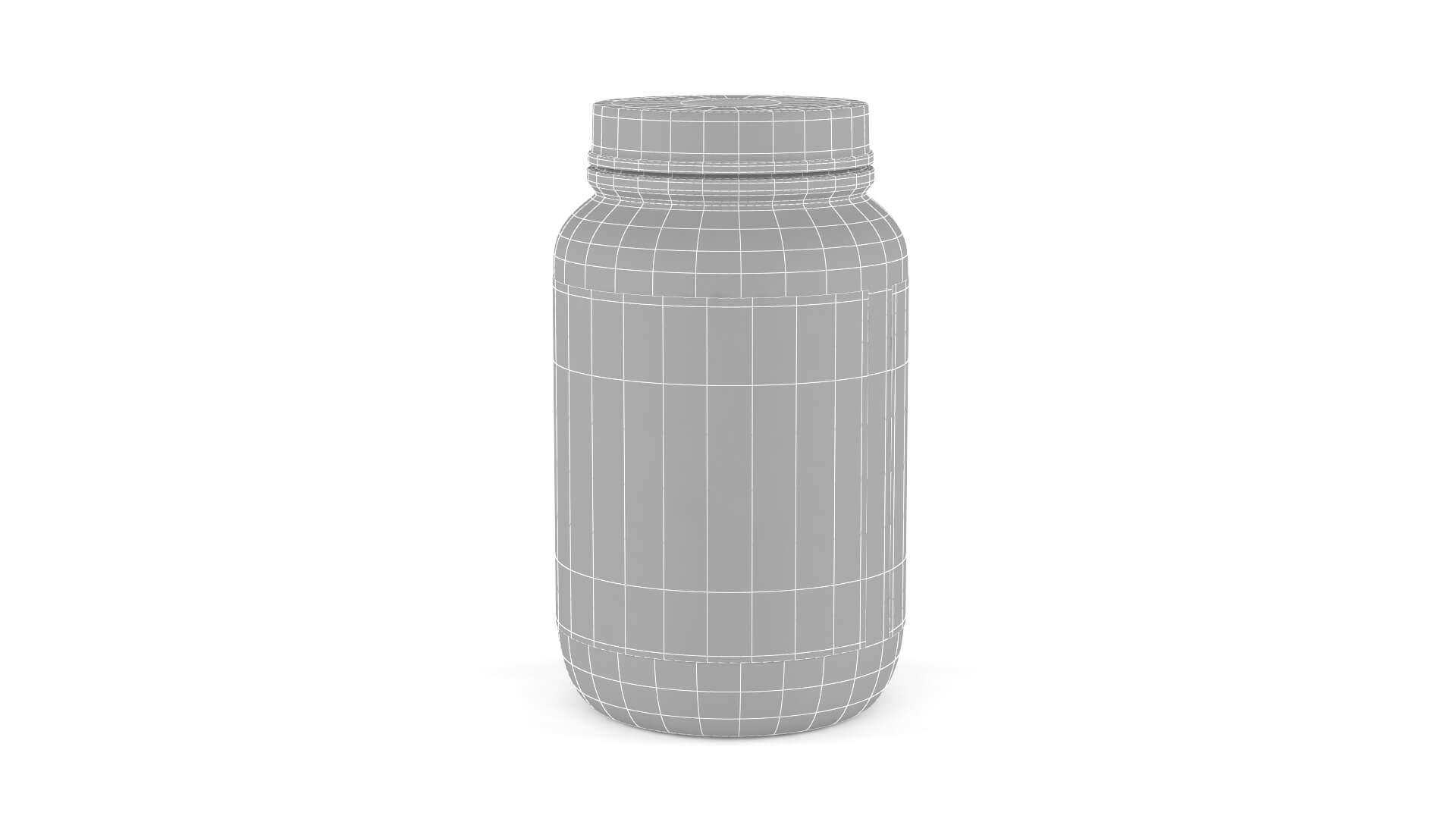 Protein Powder Collection 3D Model
