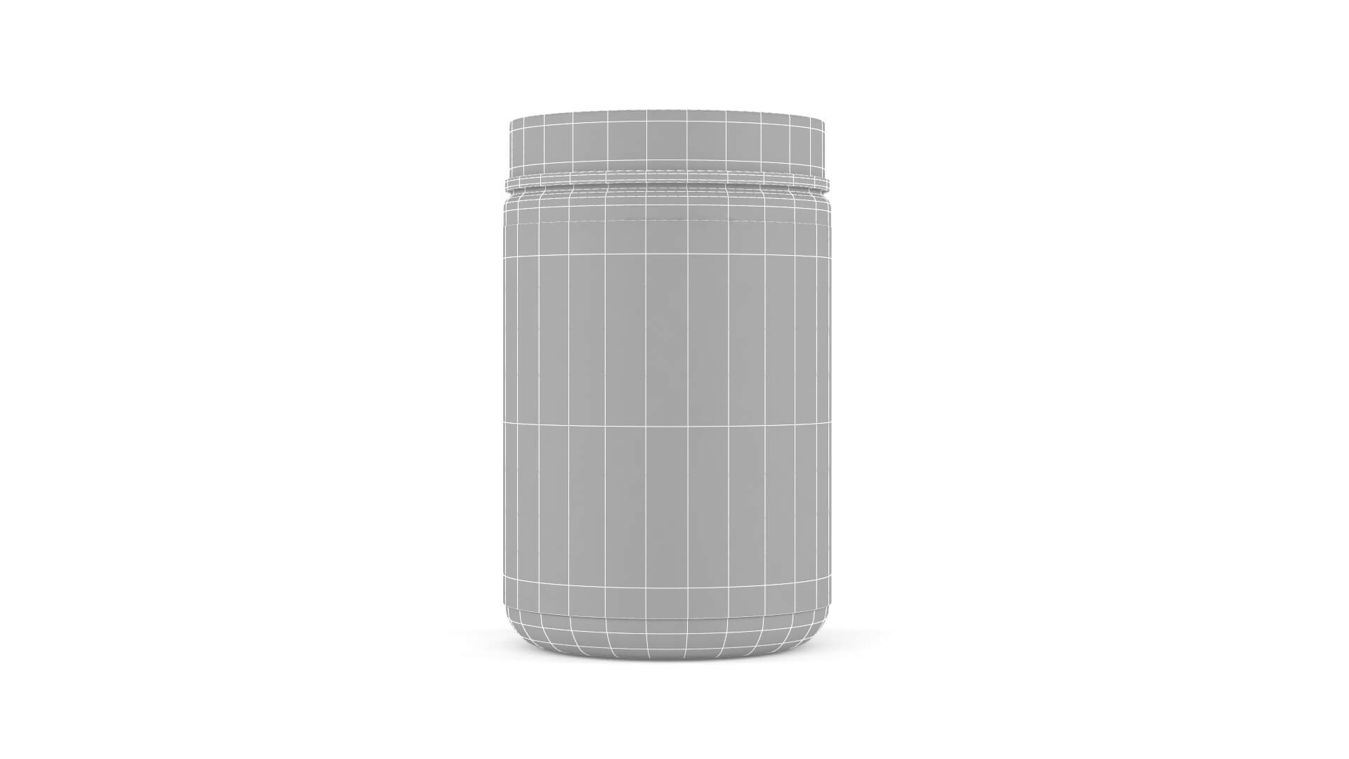 Protein Powder Collection 3D Model