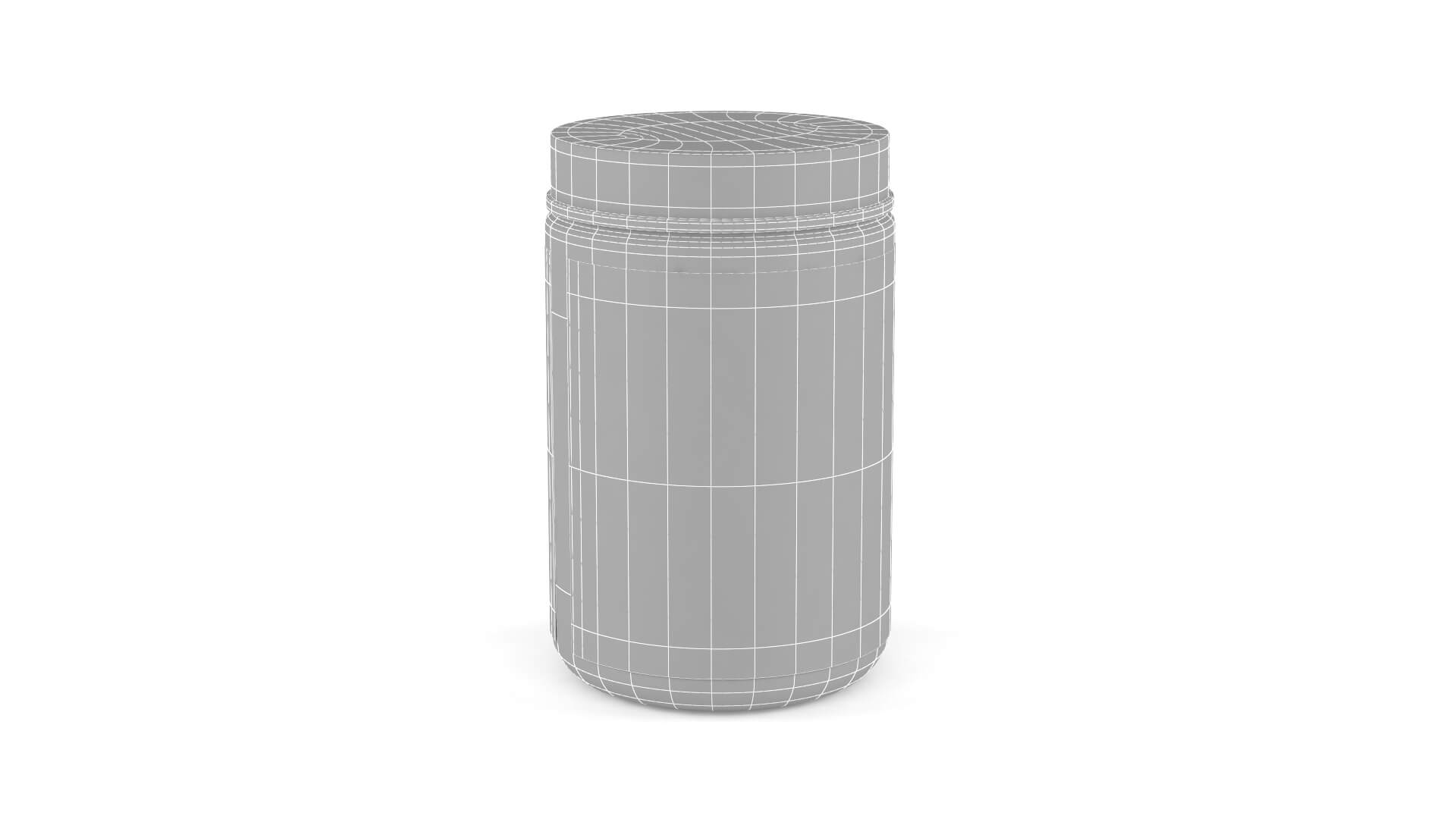 Protein Powder Collection 3D Model