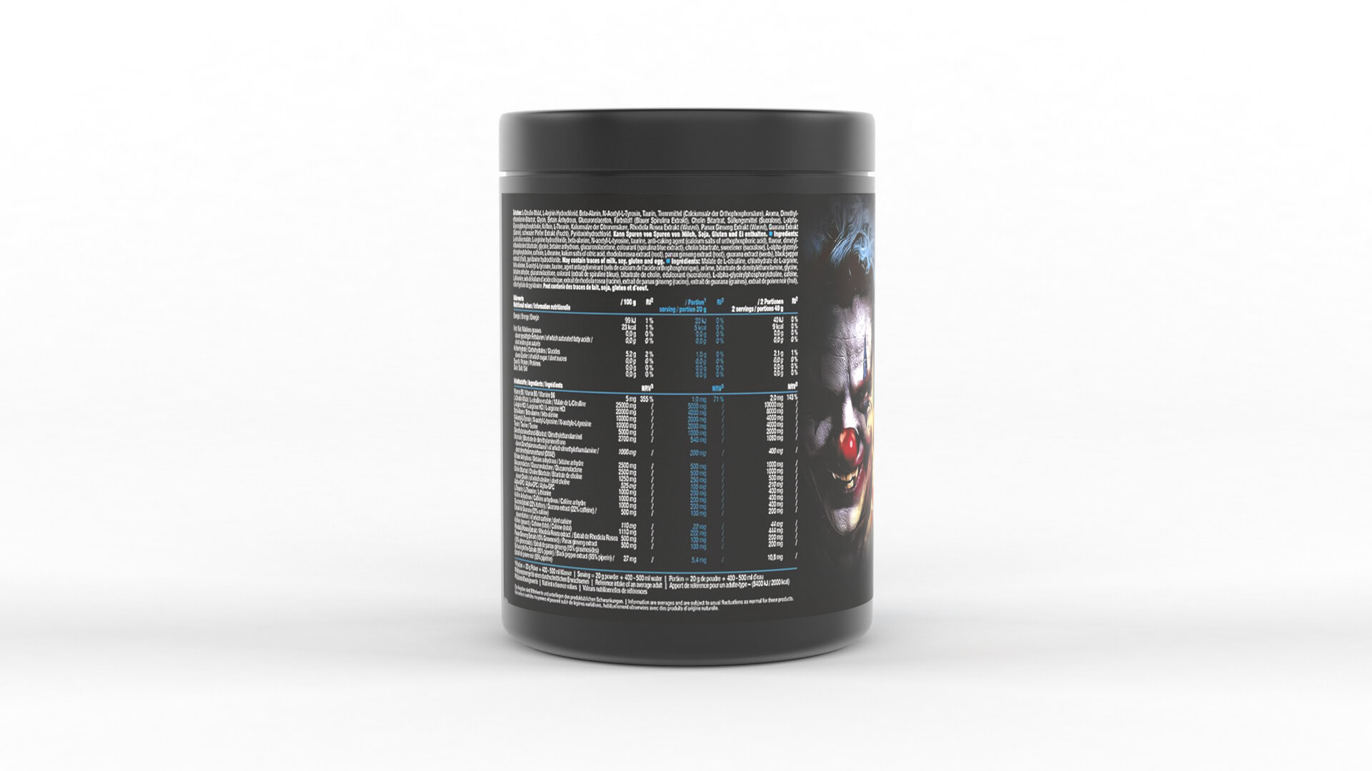 Protein Powder Collection 3D Model