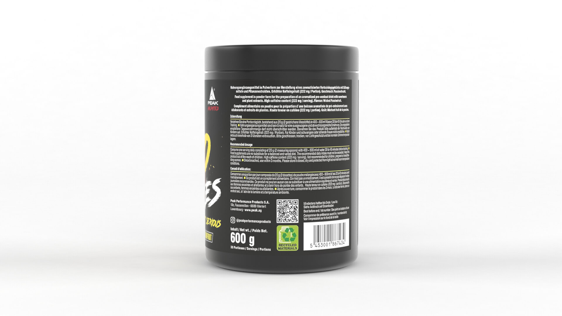 Protein Powder Collection 3D Model