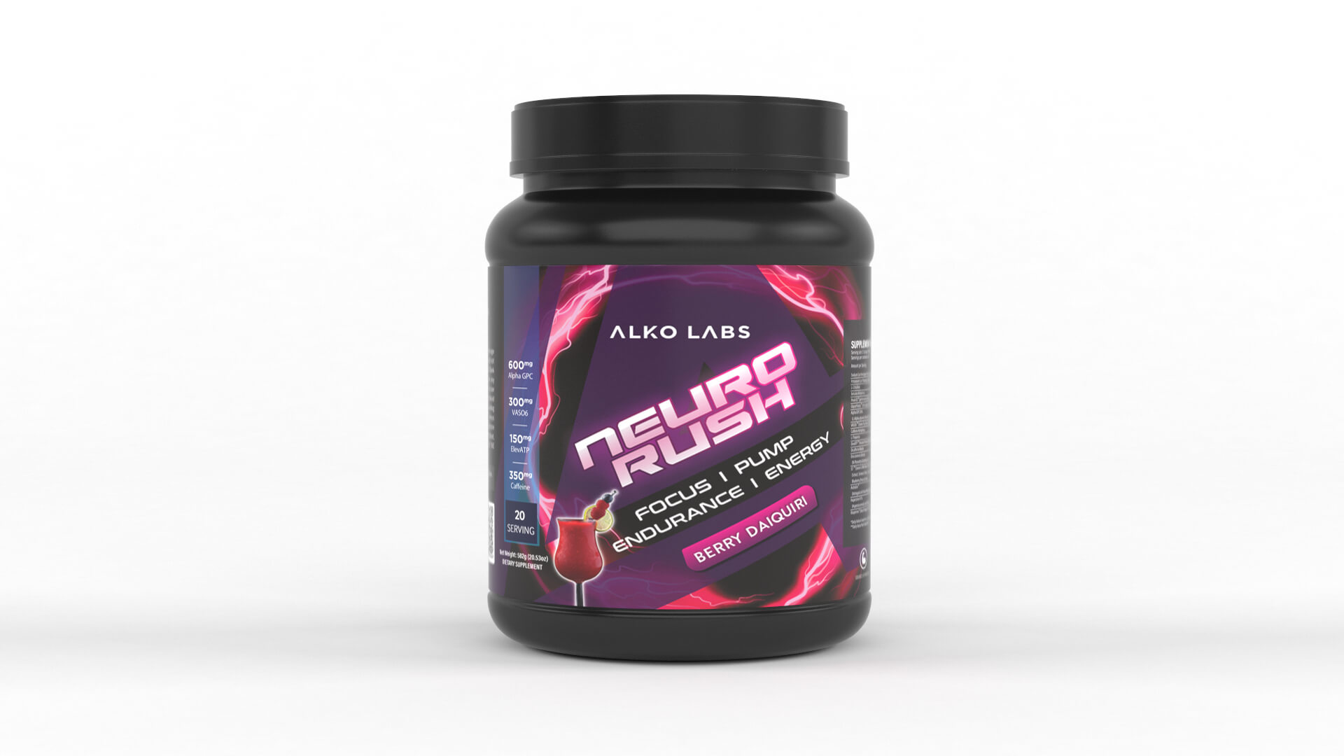 Protein Powder Collection 3D Model