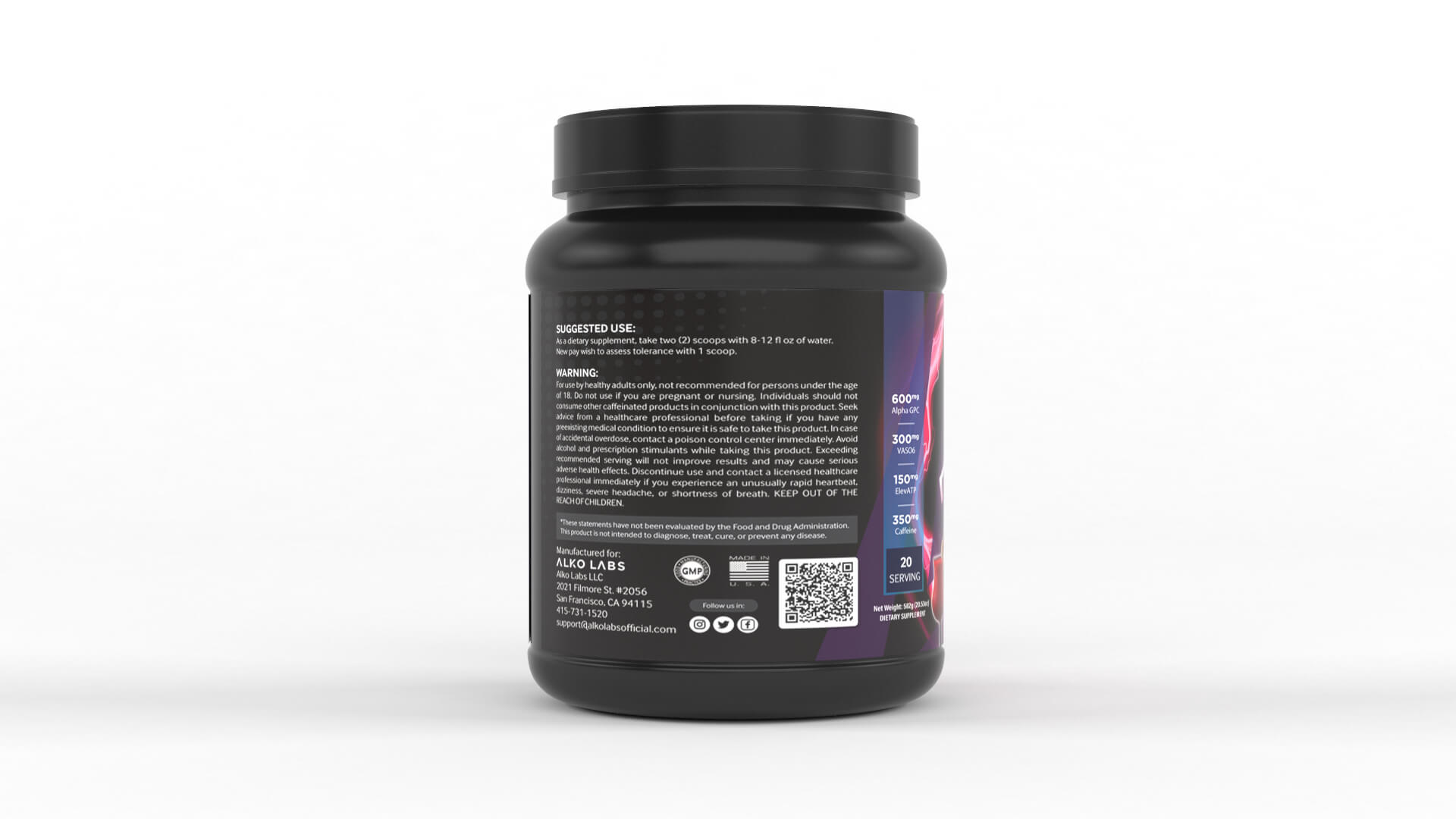 Protein Powder Collection 3D Model
