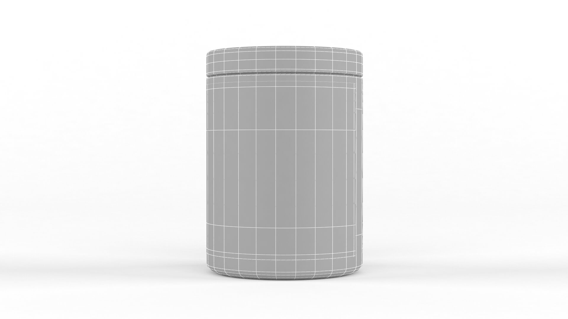 Protein Powder Collection 3D Model