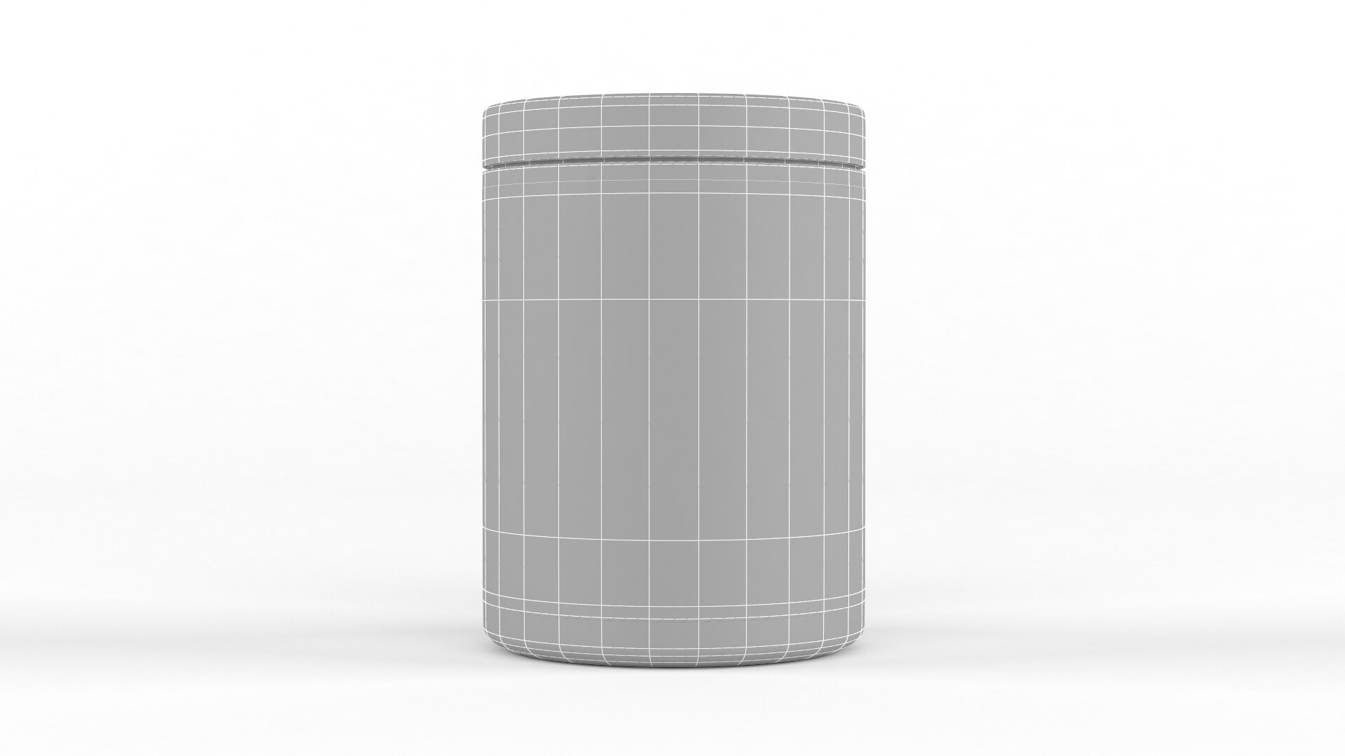 Protein Powder Collection 3D Model