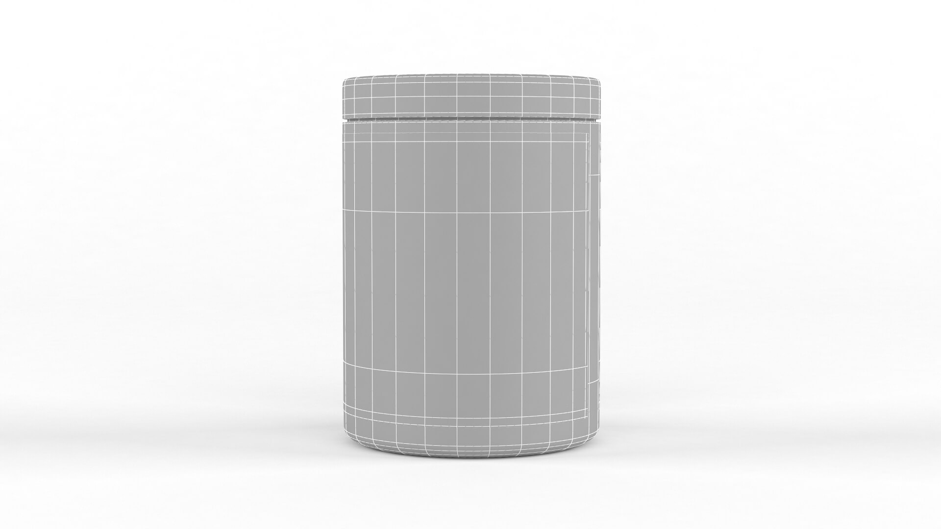 Protein Powder Collection 3D Model
