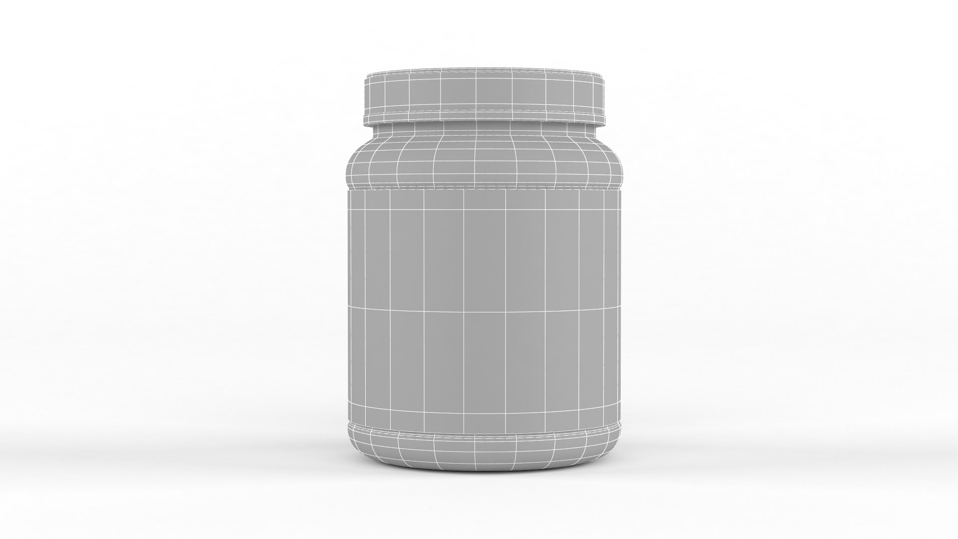 Protein Powder Collection 3D Model