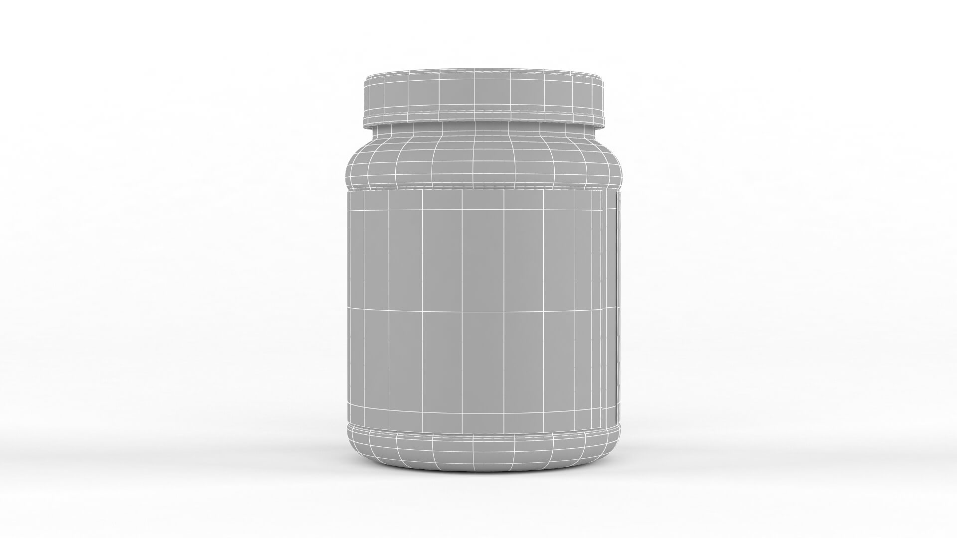 Protein Powder Collection 3D Model
