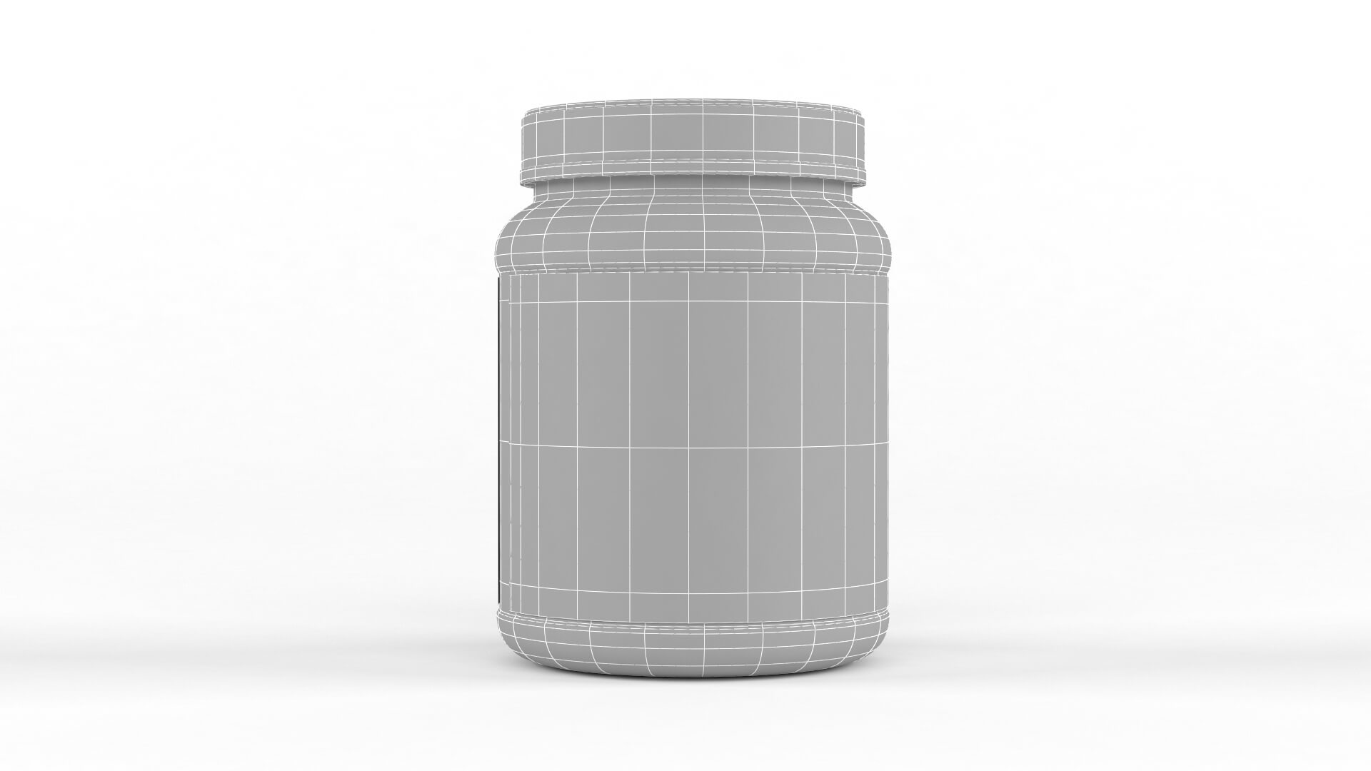Protein Powder Collection 3D Model
