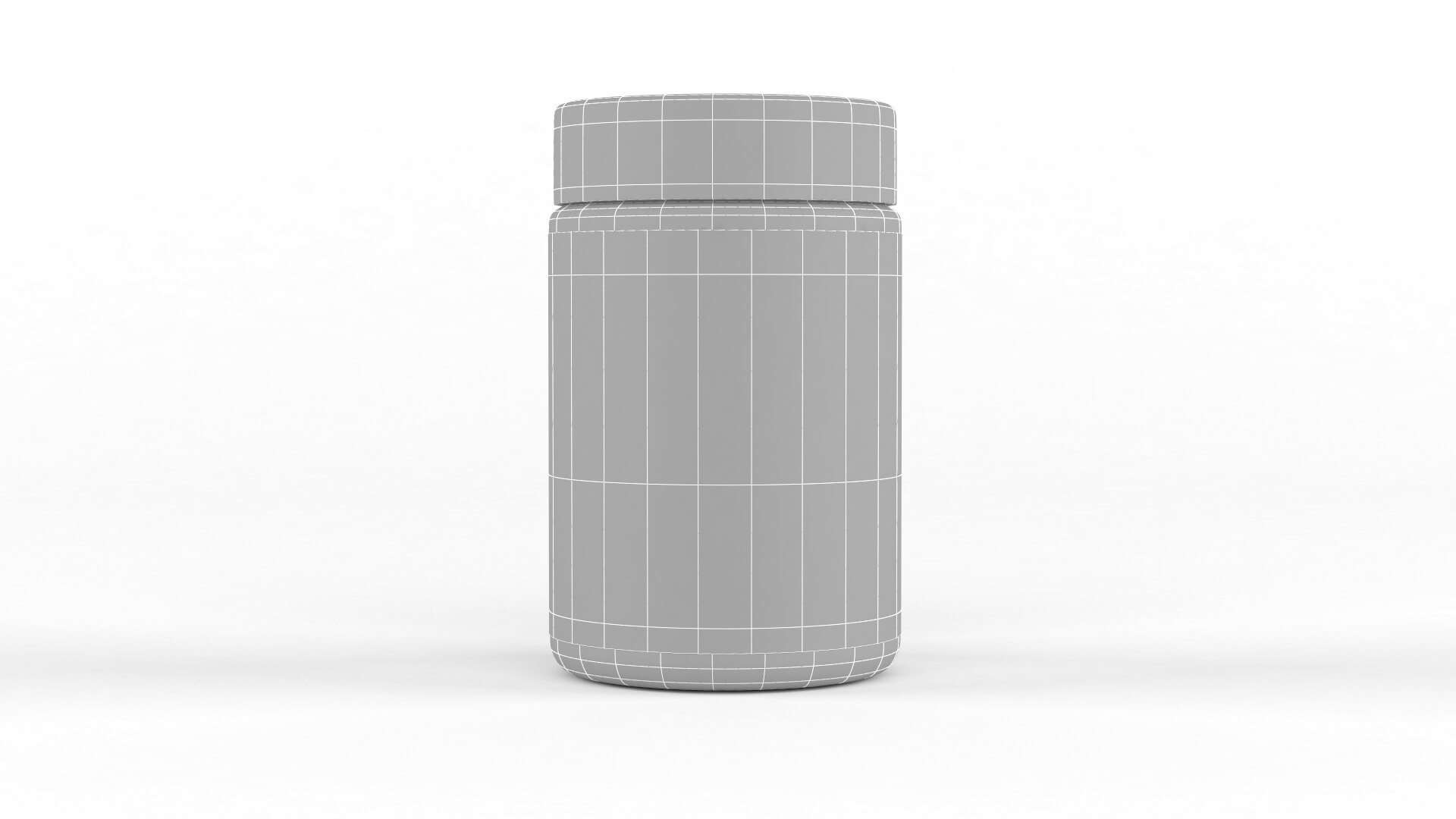 Protein Powder Collection 3D Model