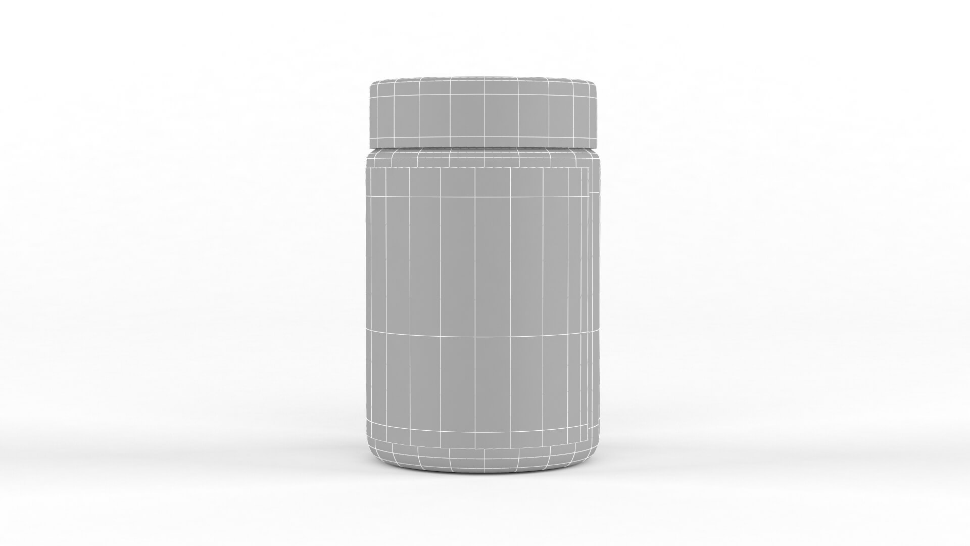 Protein Powder Collection 3D Model