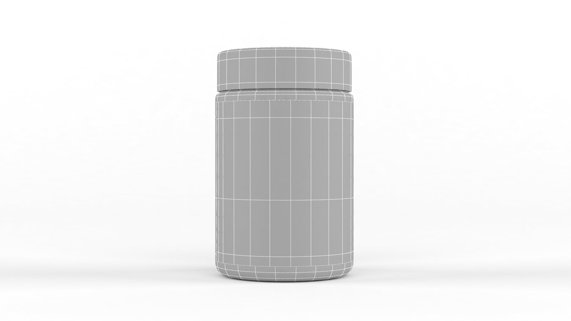 Protein Powder Collection 3D Model