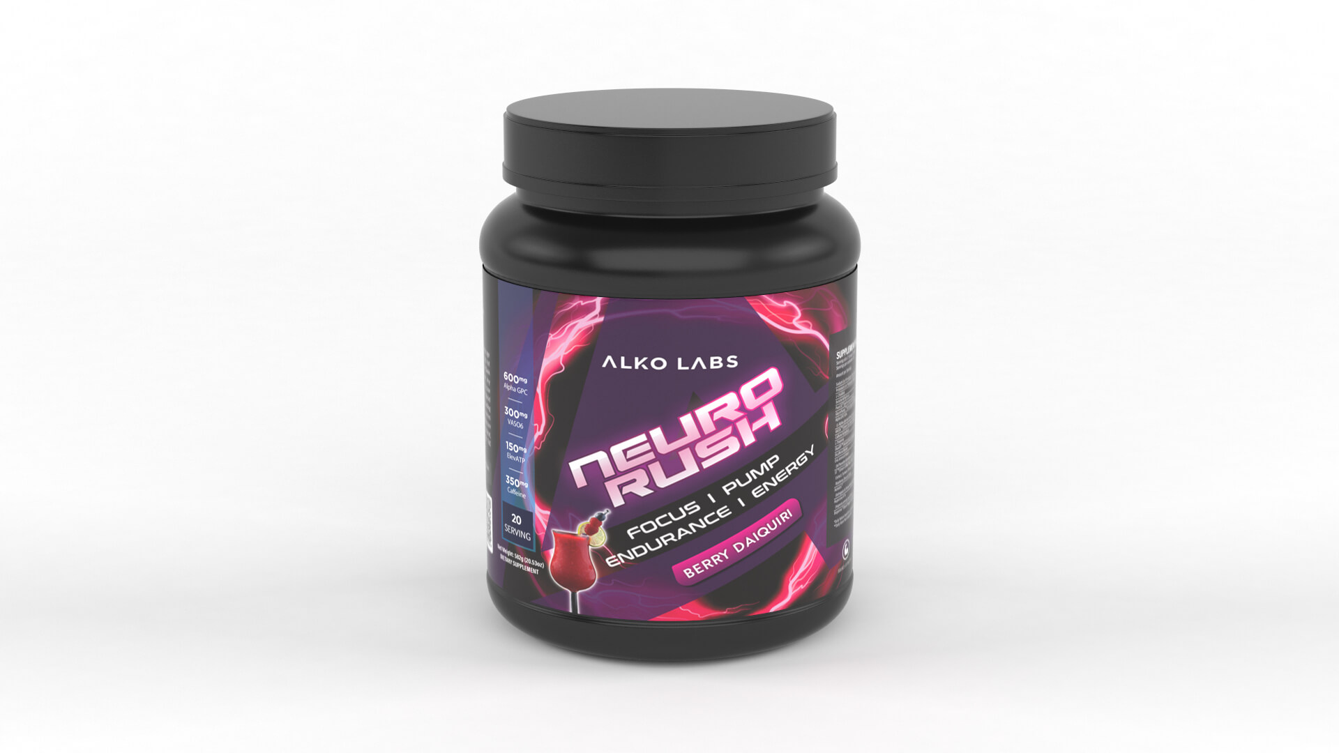 Protein Powder Collection 3D Model