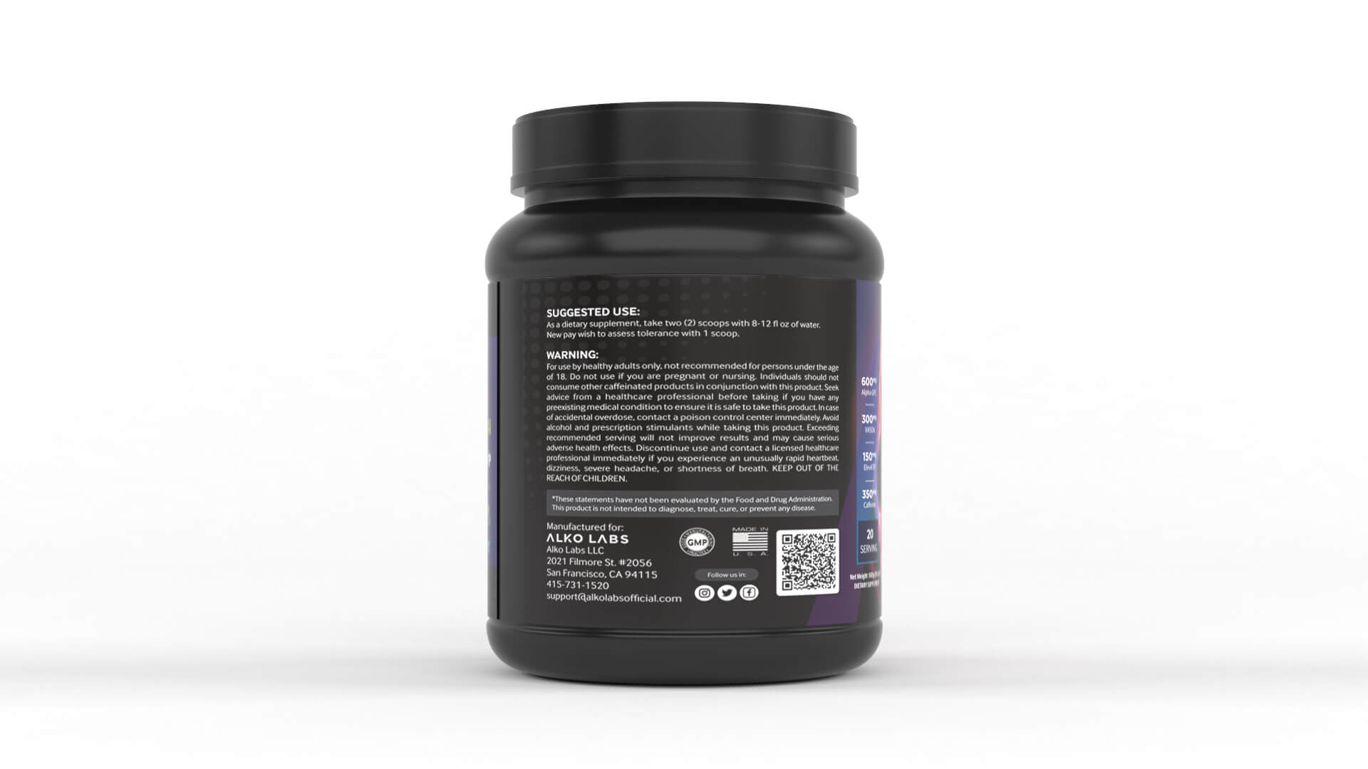 Protein Powder Collection 3D Model