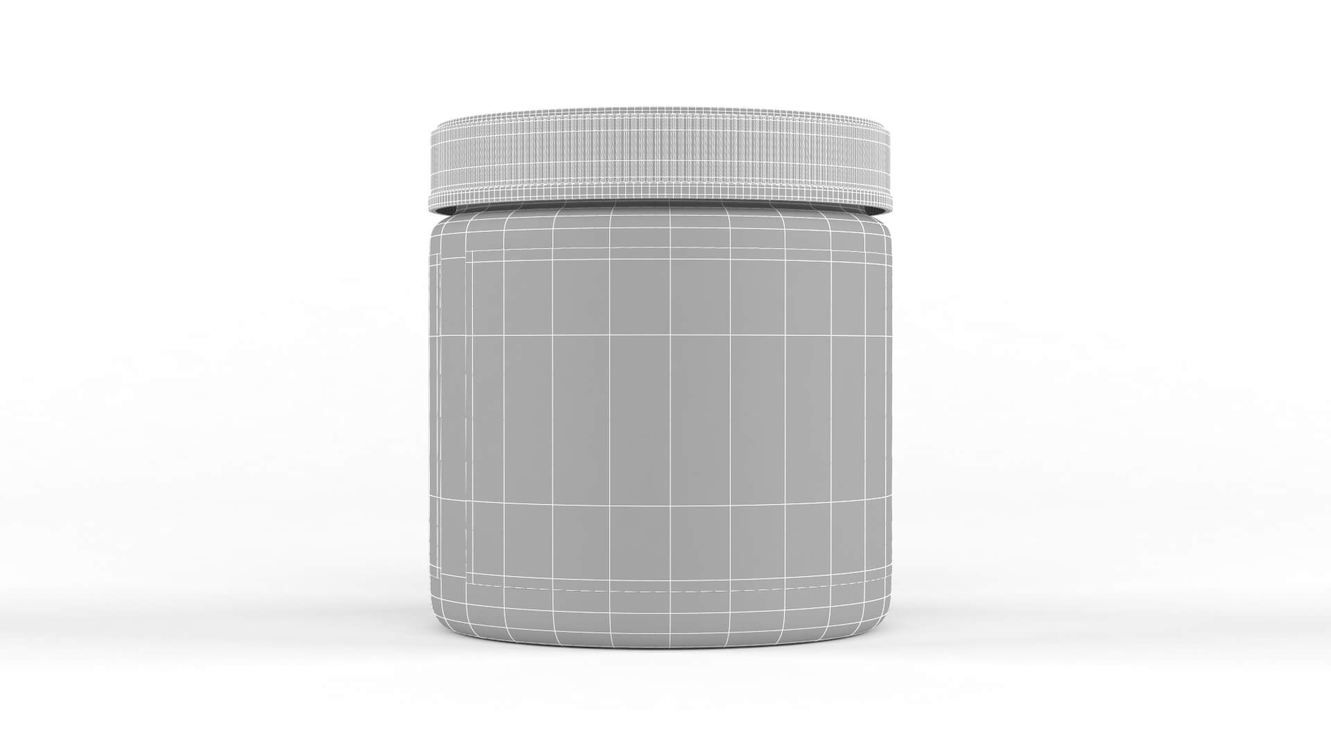 Protein Powder Collection 3D Model
